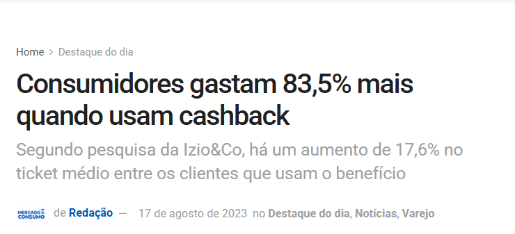 Aumento nos Gastos